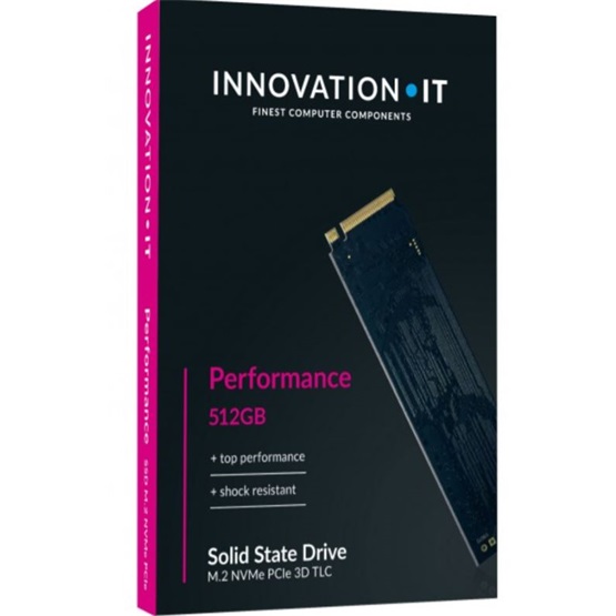 Innovation IT 512GB Performance NVMe M.2 2280 NVMe PCIe 3.0x4 SSD