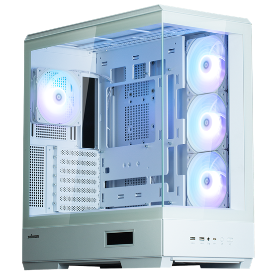  Zalman  Midi  P50 DS  Számítógépház Fehér