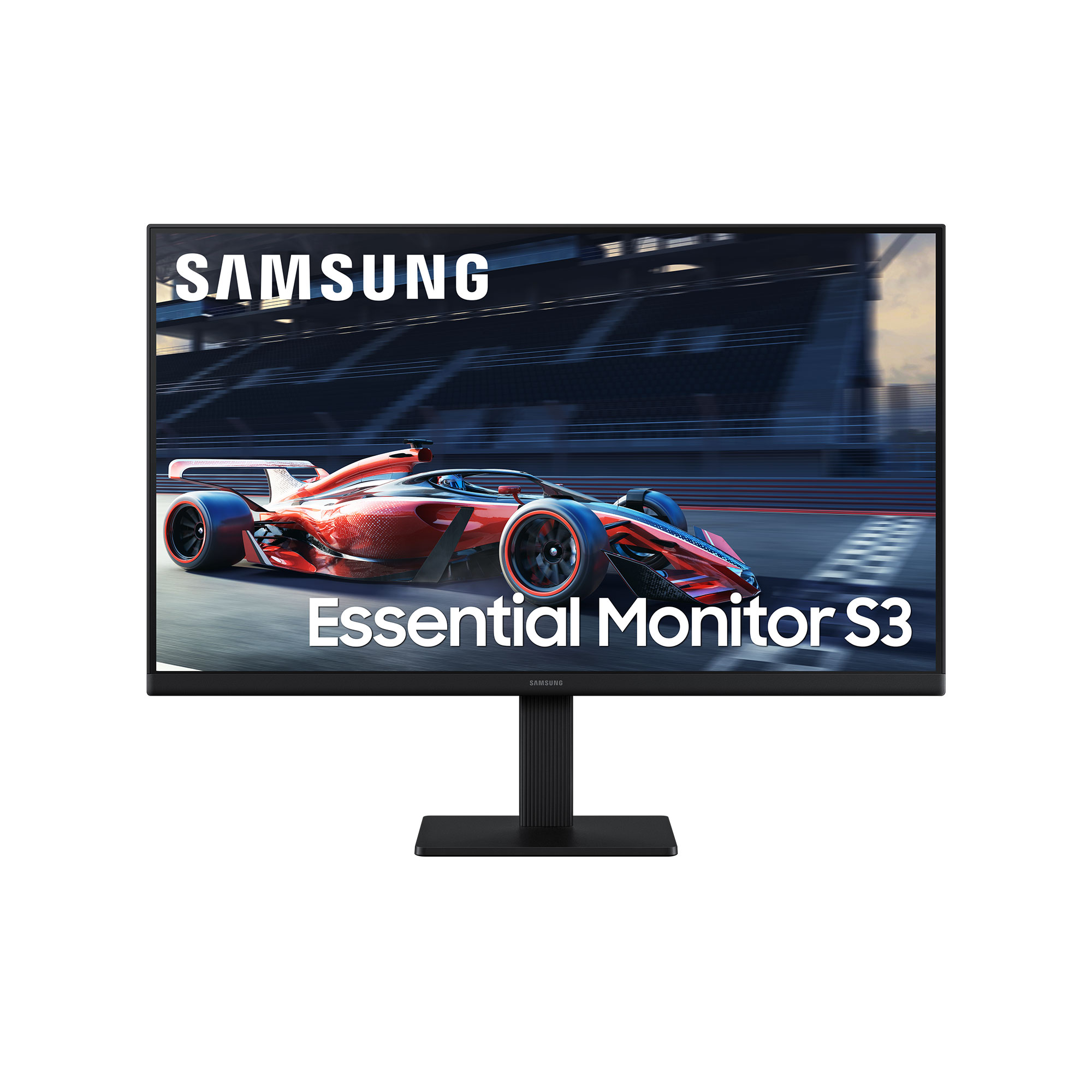 Samsung 24" LS24D300GAUXEN Monitor - 1920x1080, Full HD, LED, IPS, 100Hz, 5ms, Fekete