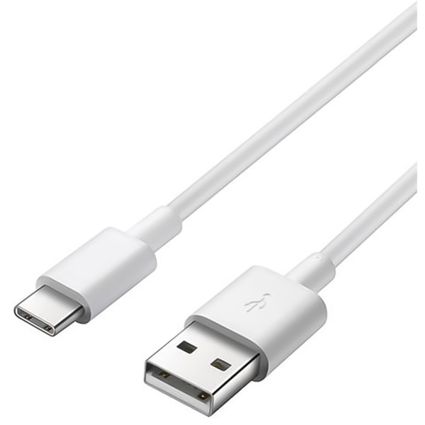 PremiumCord Kábel USB 2.0, Gyorstöltés, 3A, A - C, M/M,   1m, fehér (KU31CF1W)