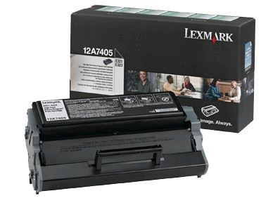 Lexmark 12A7405 fekete toner
