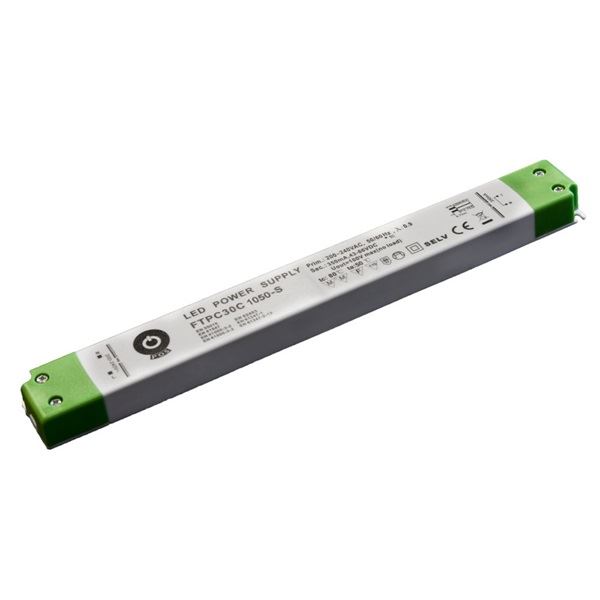 POS Power FTPC30C1050-S 1050mA/14~29V 30,45W IP20 vékony LED tápegység POS Power FTPC30C1050-S 1050mA/14~29V 30,45W IP20 vékony LED tápegység