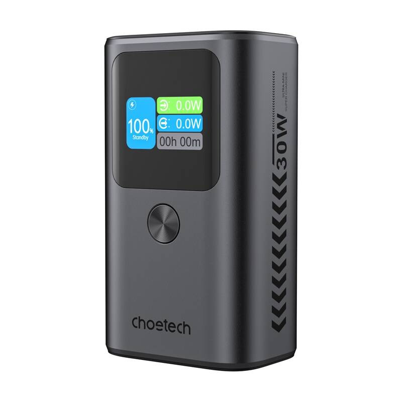 Choetech B701 10000mAh PD30W powerbank    Szürke 