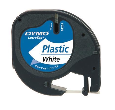 DYMO "Letratag" feliratozógép szalag 12 mm x 4 m fehér (GD59422) DYMO "Letratag" feliratozógép szalag 12 mm x 4 m fehér (GD59422)