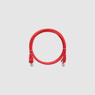 Nikomax Patch kábel UTP, CAT6, LSZH, 3m, piros