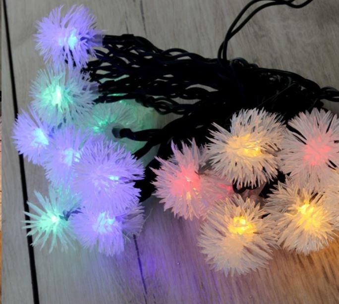 IRIS Zúzmara alakú 3cm/5m/IPX3 szabványos/több színű/20db LED-es/napelemes fénydekoráció  (315-03) IRIS Zúzmara alakú 3cm/5m/IPX3 szabványos/több színű/20db LED-es/napelemes fénydekoráció  (315-03)