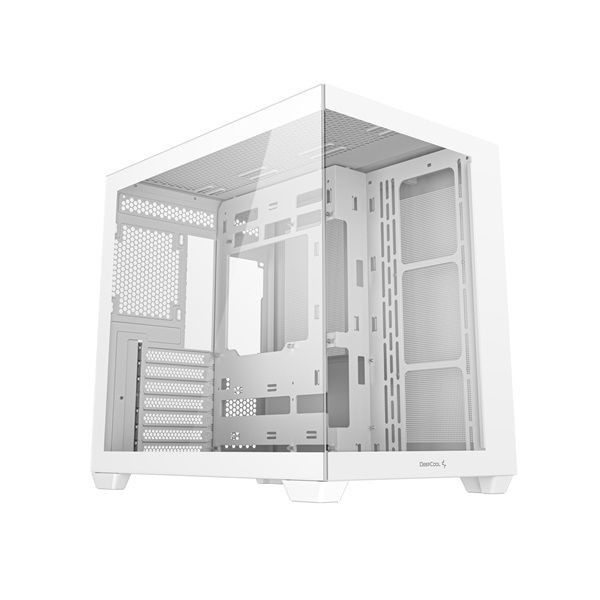 DeepCool CG530 WH ablakos venti nélkül BTF ATX Számítógépház Fehér DeepCool CG530 WH ablakos venti nélkül BTF ATX Számítógépház Fehér
