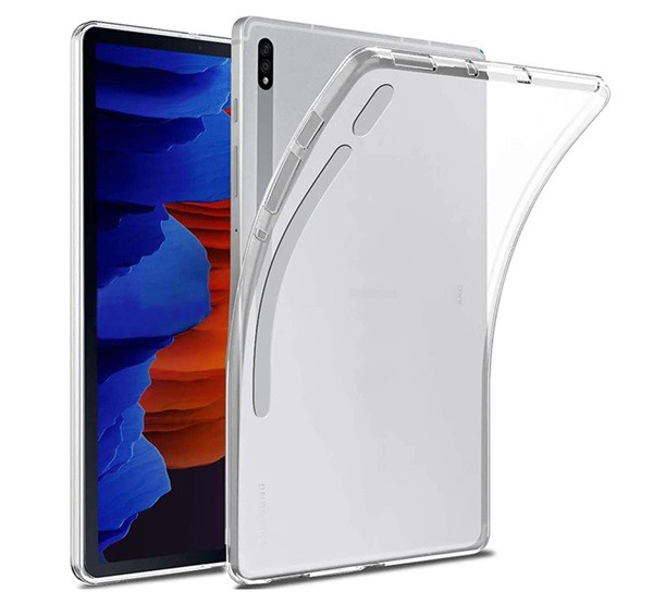 Szilikon telefonvédő (ultravékony) ÁTLÁTSZÓ [Samsung Galaxy Tab S8 Plus LTE (SM-X806)]
