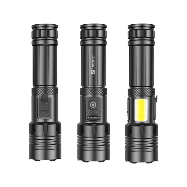 Sandberg Survivor 7in1 Torch Powerbank 5000 Akkubank  