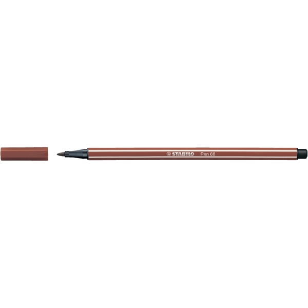 Rostirón, 1 mm, STABILO "Pen 68", vörösbarna Rostirón, 1 mm, STABILO "Pen 68", vörösbarna