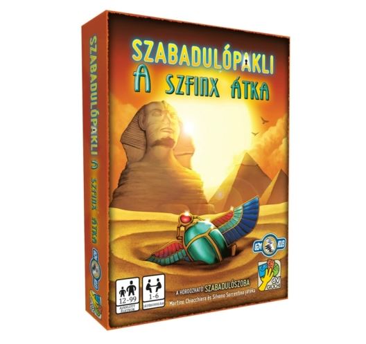 dV Giochi Szabadulópakli: A szfinx átka társasjáték (DAV34129) dV Giochi Szabadulópakli: A szfinx átka társasjáték (DAV34129)