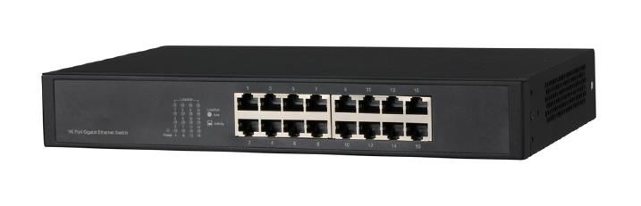 Dahua 16 portos switch (DH-PFS3016-16GT) Dahua 16 portos switch (DH-PFS3016-16GT)