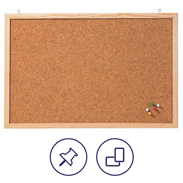 Franken CC-KT8012E 80x120 cm fakeretes parafatábla