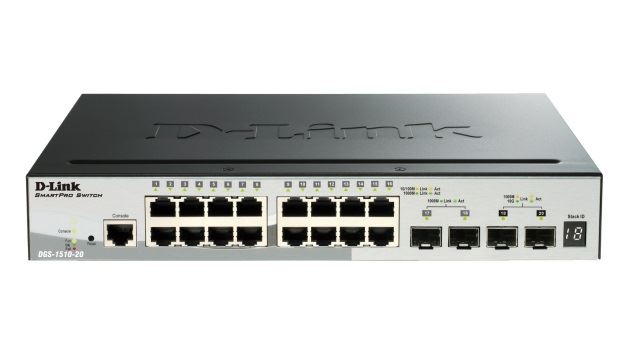 D-Link DGS-1510-20 Gigabit Stackable Smart Managed Switch D-Link DGS-1510-20 Gigabit Stackable Smart Managed Switch
