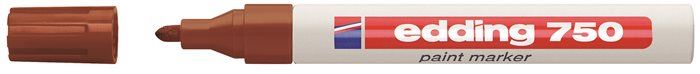 EDDING "750" lakkmarker 2-4 mm barna (TED7505)