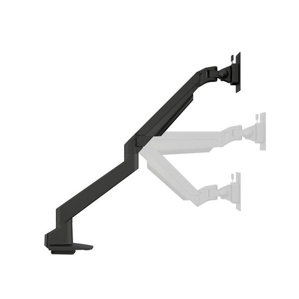 MULTIBRACKETS Asztali konzol, M VESA Gas Lift Arm Single Black HD (15-34", max.VESA: 100x100 mm, 21 kg)
