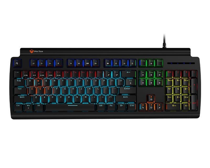 Meetion MK600MX Mechanical Gaming Blue Switch billentyűzet fekete (MT-MK600MX)