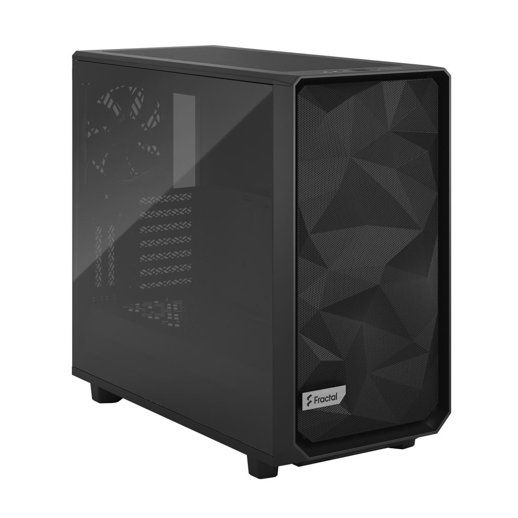 Fractal Design Meshify 2 Black TG Light Tint táp nélküli ablakos ház fekete (FD-C-MES2A-03) Fractal Design Meshify 2 Black TG Light Tint táp nélküli ablakos ház fekete (FD-C-MES2A-03)