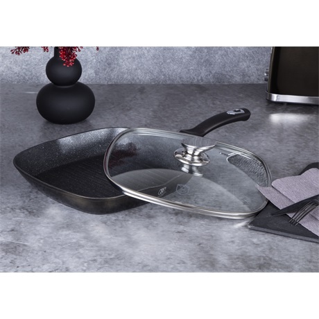 Berlinger Haus BH/6612 Grill serpenyő fedővel 28cm