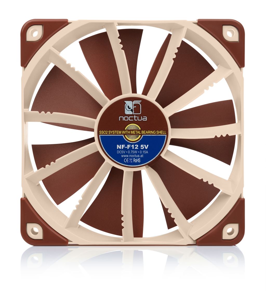 Noctua NF-F12 5V ház hűtő ventilátor 12cm Noctua NF-F12 5V ház hűtő ventilátor 12cm