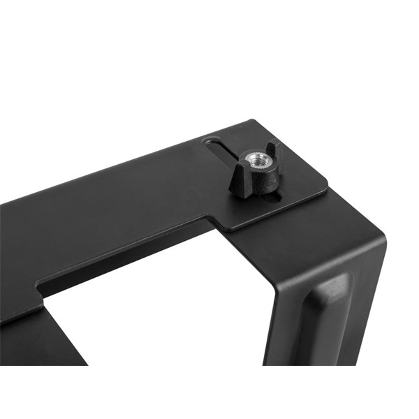 Equip    650895  Támogatott szélesség: 25-39mm  Max.: 1kg Média lejátszó fali konzol Fekete 