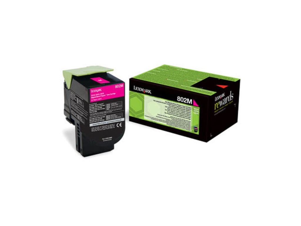 Lexmark 802M festékkazetta magenta (80C20M0) Lexmark 802M festékkazetta magenta (80C20M0)