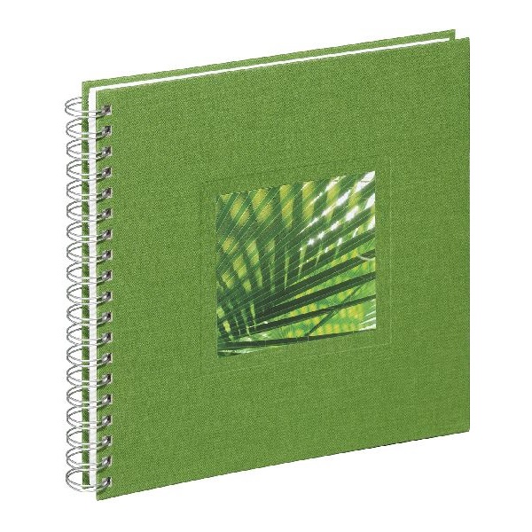 Pagna Nature Palm 24x25cm szövet spirálos zöld fotóalbum Pagna Nature Palm 24x25cm szövet spirálos zöld fotóalbum