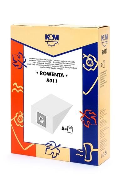 K&M R-011 Rowenta kompatibilis papír porzsák 5db