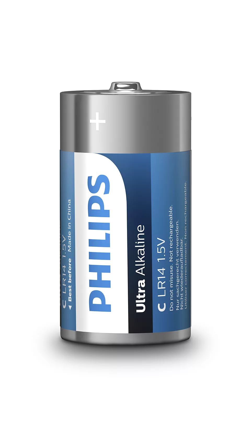 Philips Ultra Alkaline elem C/LR14 2db (LR14E2B/10)