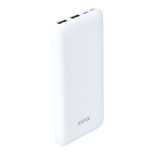Avax PB103W LIGHTY 8000mAh PowerBank Fehér