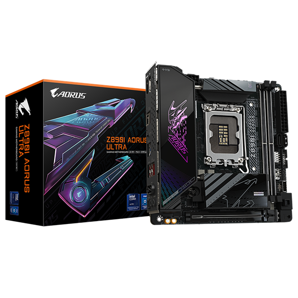 GIGABYTE S1851 Z890I AORUS ULTRA INTEL Z890 mini-ITX Alaplap GIGABYTE S1851 Z890I AORUS ULTRA INTEL Z890 mini-ITX Alaplap