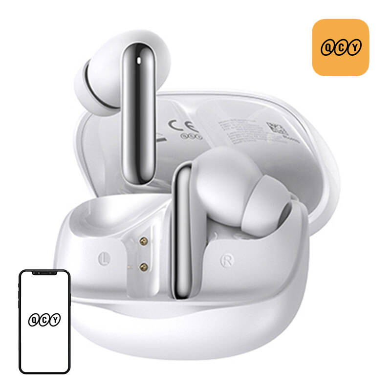TWS QCY MeloBuds HT12 Fejhallgató Fehér 