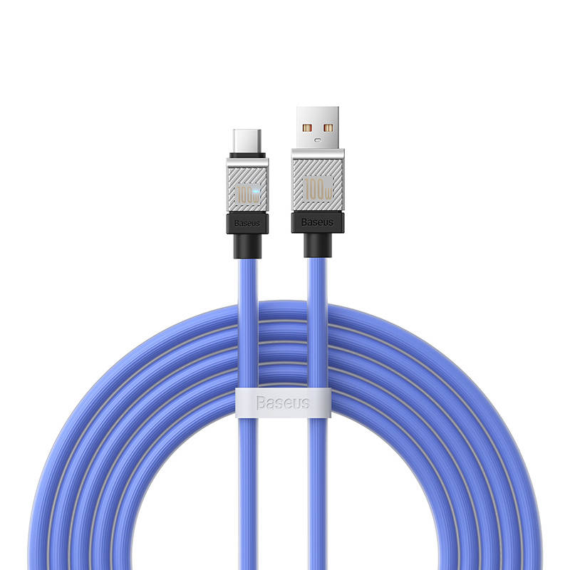 Cable USB do USB-C Baseus CoolPlay 100W 2m (blue)