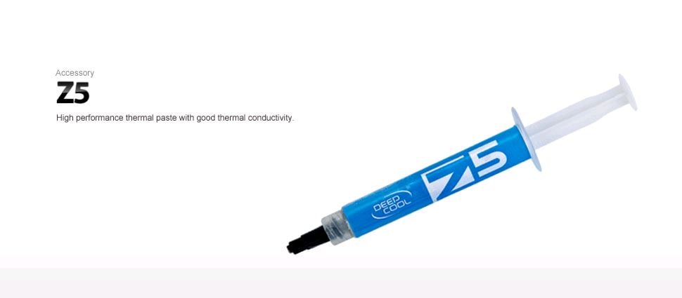 Deepcool Z5 hővezető paszta 3 gramm Deepcool Z5 hővezető paszta 3 gramm