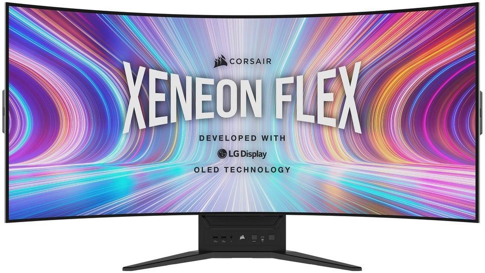 CORSAIR XENEON FLEX 45WQHD240 45" OLED, 240Hz, Hajlítható Gamer Monitor CORSAIR XENEON FLEX 45WQHD240 45" OLED, 240Hz, Hajlítható Gamer Monitor