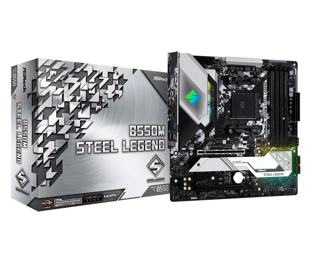 ASRock B550M STEEL LEGEND alaplap