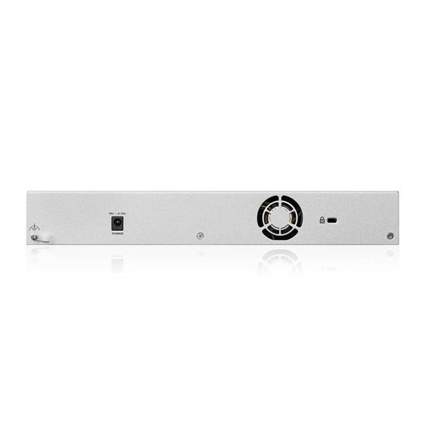 ZYXEL Tűzfal 4x2.5-GbE port(2xPOE+) + 8x1-GbE + 1xUSB 3.0 + 1konzol port + 1 év Security Bundle  USGFLEX500H-EU0102F