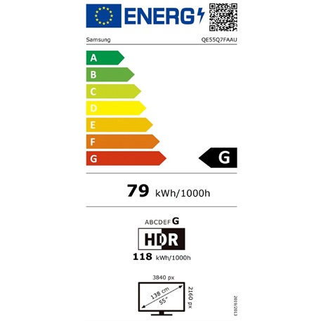 Samsung QE55Q7FAAUXXH UHD QLED SMART Televízió