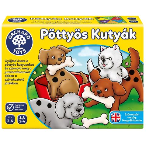Orchard Toys Pöttyös kutyák társasjáték (HU001) Orchard Toys Pöttyös kutyák társasjáték (HU001)