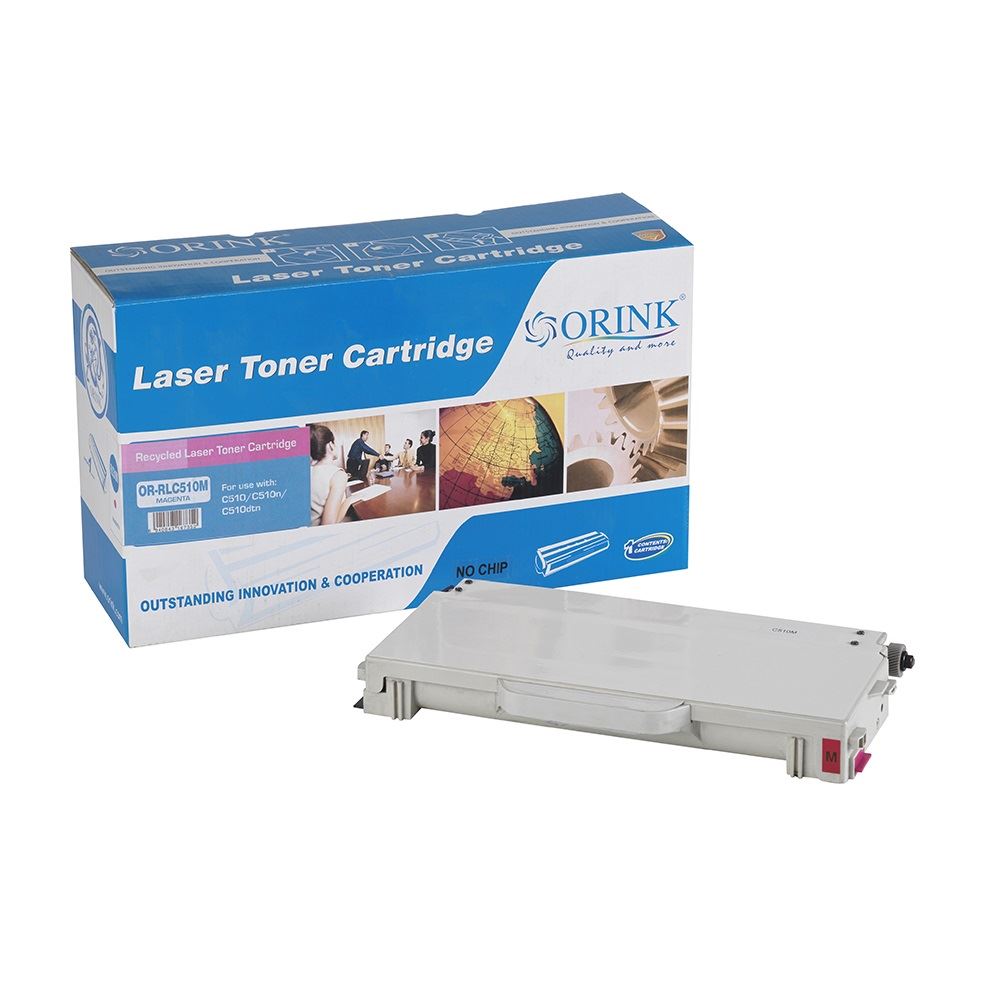 Orink C510 utángyártott Lexmark toner magenta (LEOC510MA)