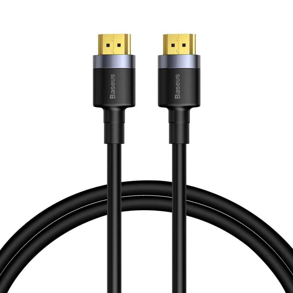 Baseus Cafule HDMI 2.0 kábel, 4K, 3D, 2m, fekete-szürke (CADKLF-F01) Baseus Cafule HDMI 2.0 kábel, 4K, 3D, 2m, fekete-szürke (CADKLF-F01)