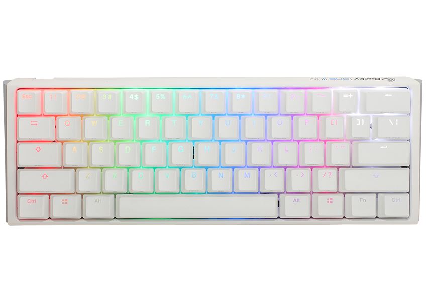 Ducky One 3 Mini Cherry MX Speed Silver billentyűzet fehér (DKON2161ST-PHUALPWWWSC1) Ducky One 3 Mini Cherry MX Speed Silver billentyűzet fehér (DKON2161ST-PHUALPWWWSC1)