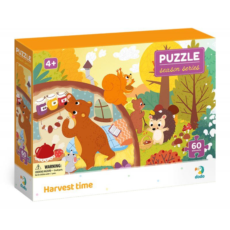 Dodo Évszakok Őszi Aratás 60db-os puzzle (DOP300413) Dodo Évszakok Őszi Aratás 60db-os puzzle (DOP300413)