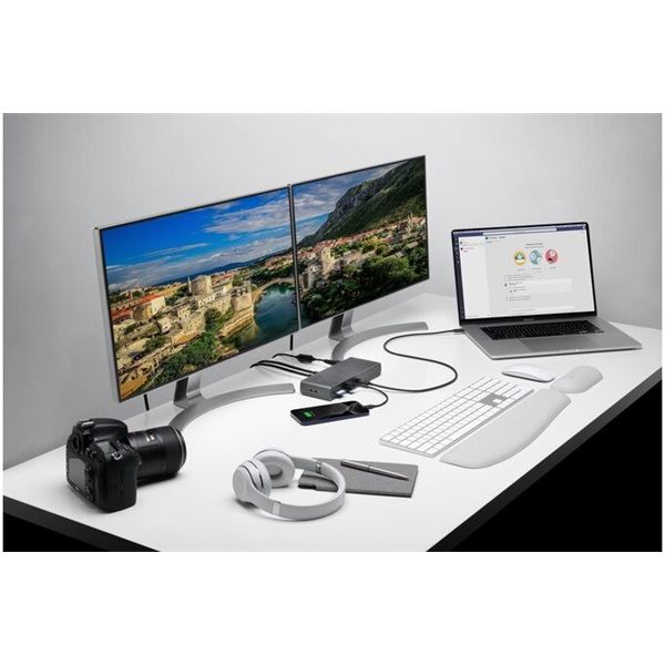 KENSINGTON Dokkoló  SD5700T Thunderbolt™ 4 Dual 4K Docking Station with 90W PD - Windows/macOS 