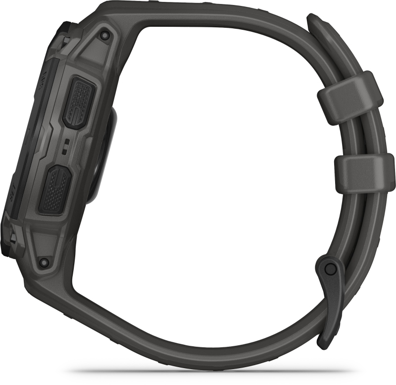 Garmin Instinct E 45mm okosóra fekete-sötétszürke szíjjal