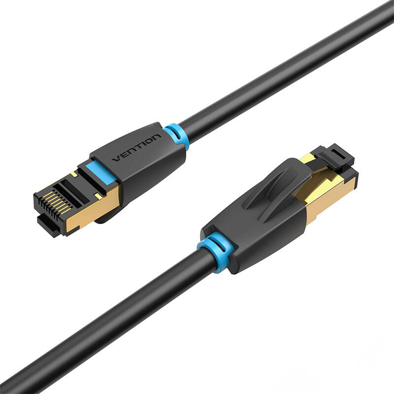 Category 8 SFTP Network Cable Vention IKABJ 5m Black