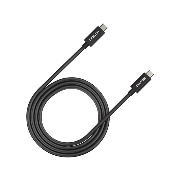 Canyon UC-44 USB4 - USB4 M/M adatkábel 1m fekete Canyon UC-44 USB4 - USB4 M/M adatkábel 1m fekete