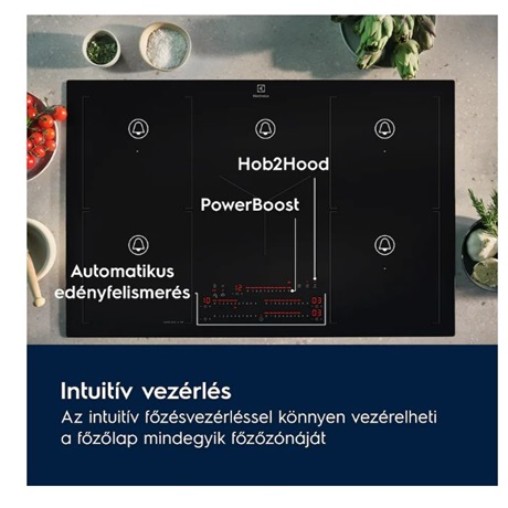 Electrolux EIS67483 Sense Boil+Fry Indukciós főzőlap