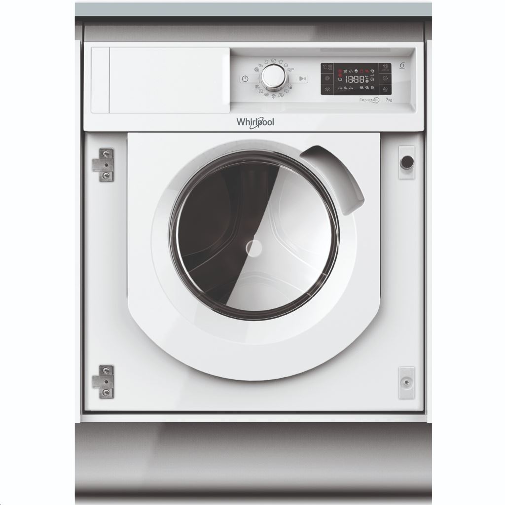 Whirlpool BI WMWG 71483E EU N Beépíthető elöltöltős mosógép – 7 kg, 1350 ford./perc, D Energiaosztály, 6. Érzék szenzorfunkció Whirlpool BI WMWG 71483E EU N Beépíthető elöltöltős mosógép – 7 kg, 1350 ford./perc, D Energiaosztály, 6. Érzék szenzorfunkció