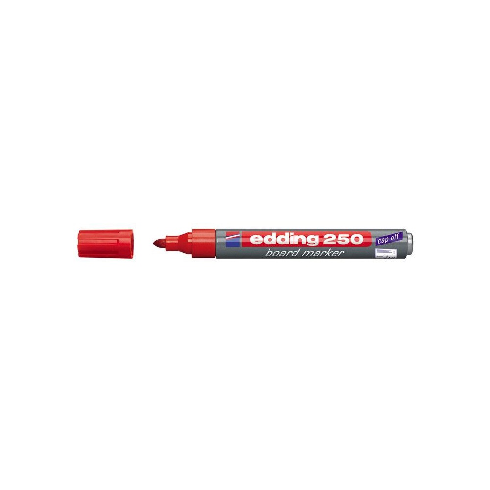 Edding Táblamarker 1,5-3mm, kerek  250 piros (7580095002)